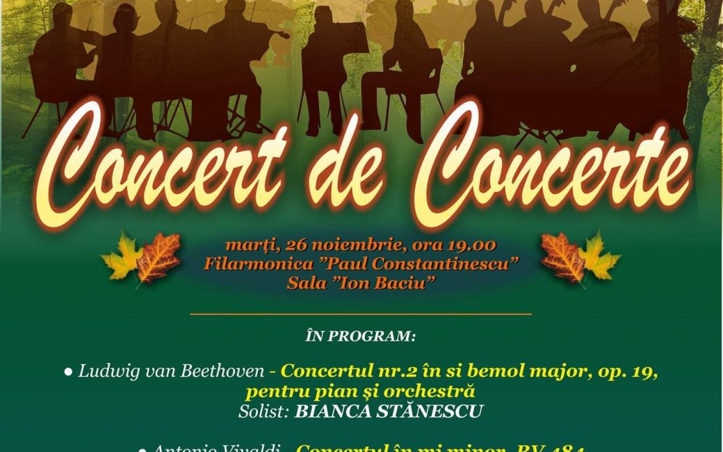 Concert 29 noiembrie 2019